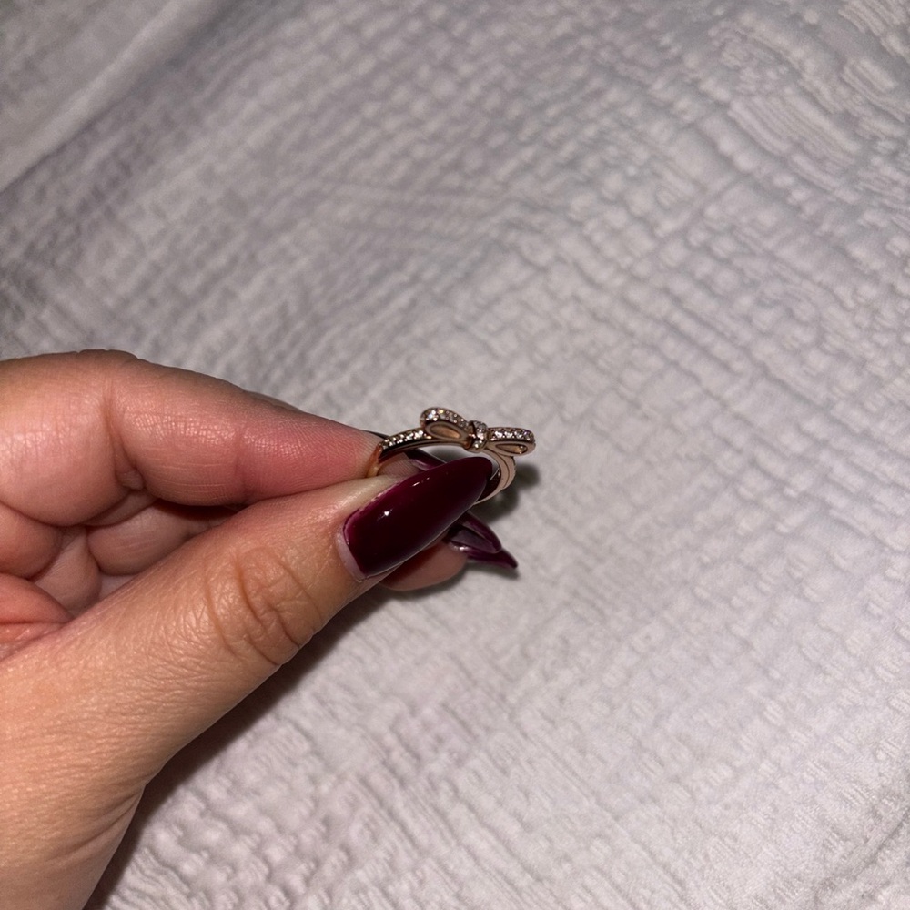 Pandora Rose Gold Bow Ring